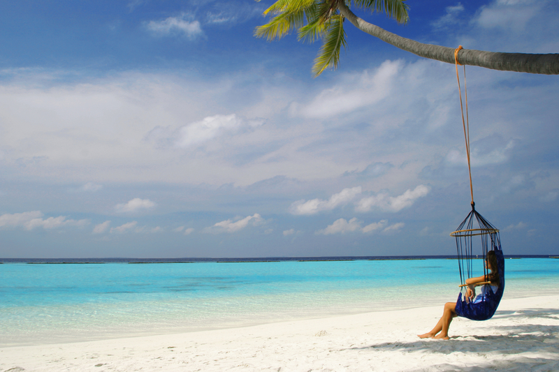 отдых на пляже