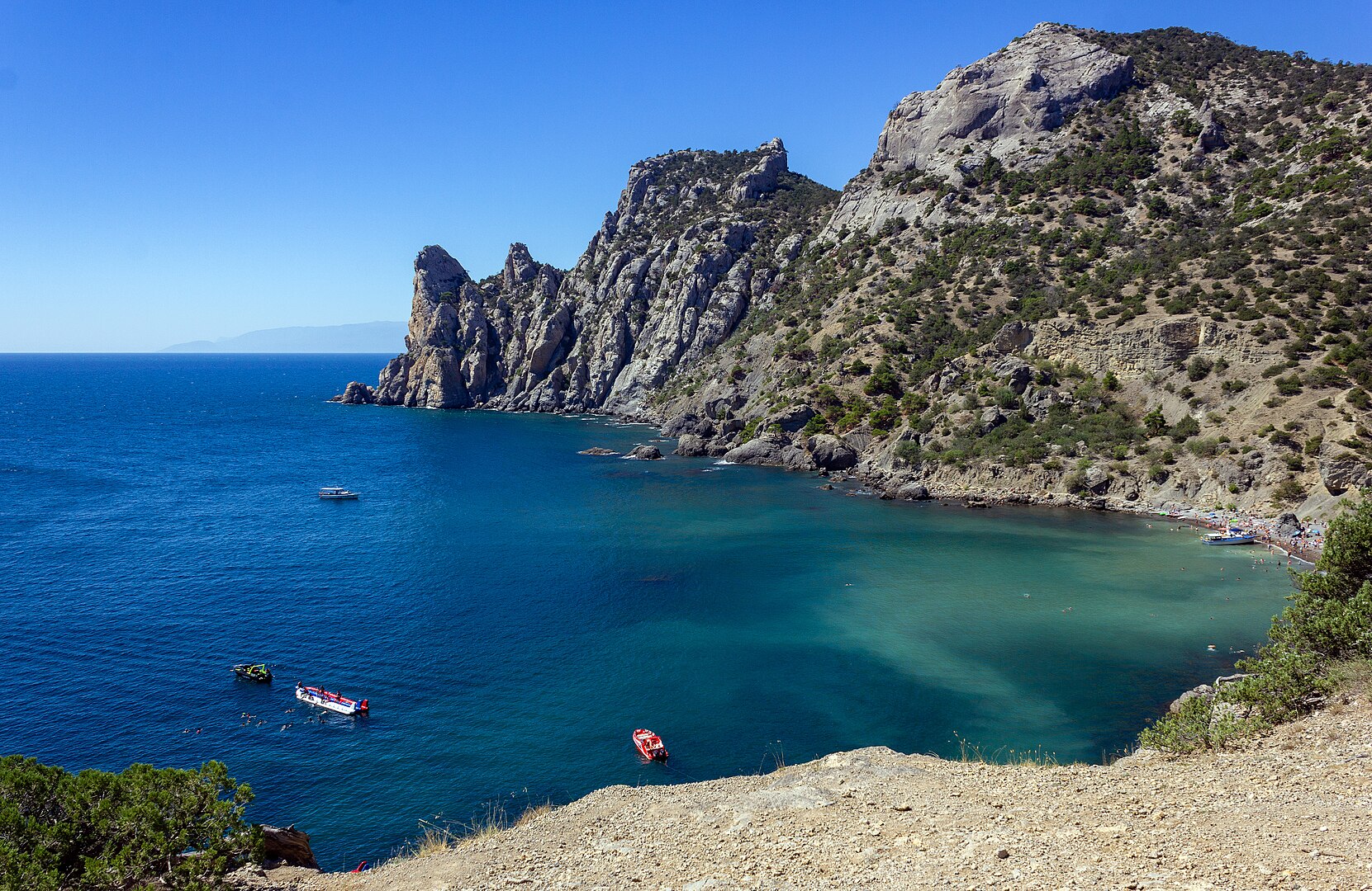 “Голубая бухта”, Новый Свет, Крым