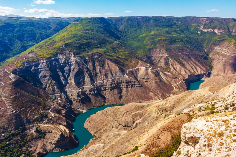 Сулакский каньон 