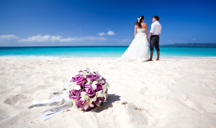 свадьба на пляже