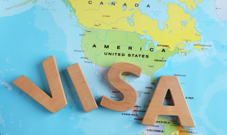 виза США