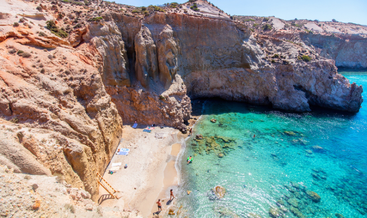 Циградо, Милос, Греция