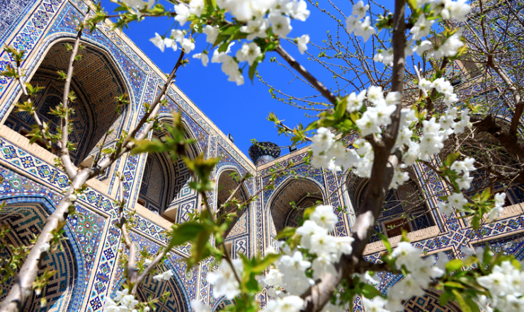 Весна в Узбекистане