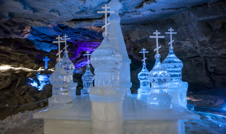 Кунгурская ледяная пещера