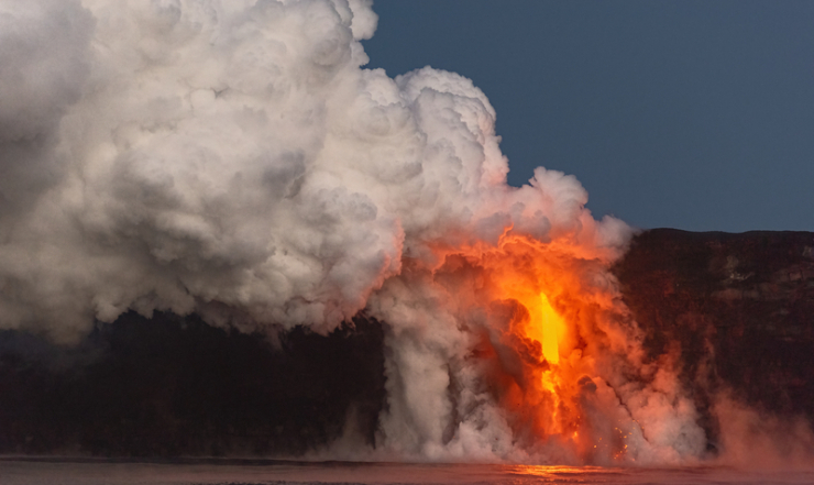 Вулкан Килауэа, Гавайи   